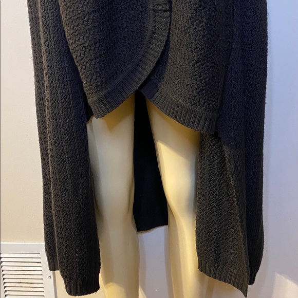 Yaya Aflalo Brown Open Front Cardigan Size Large - Picture 4 of 8